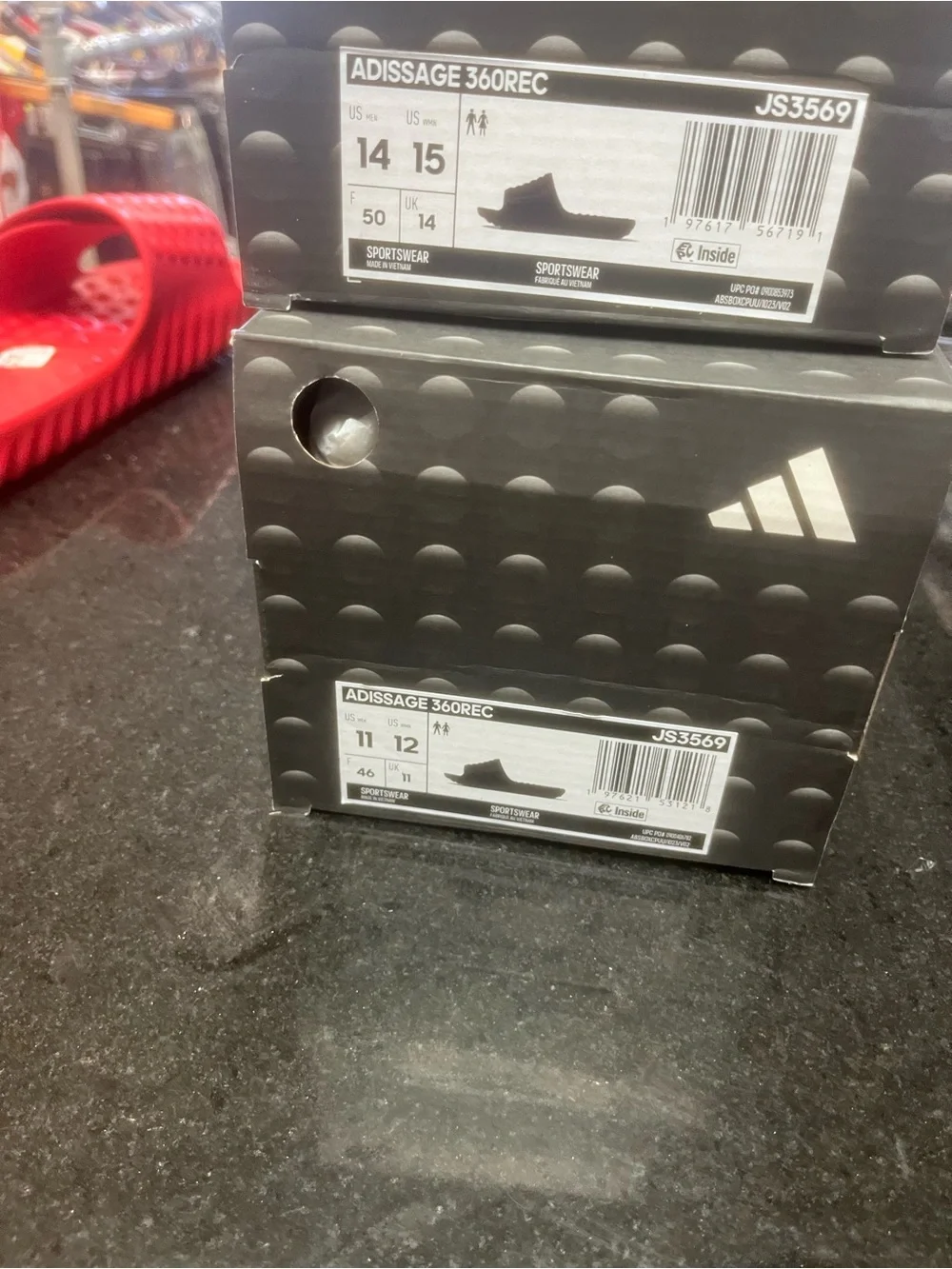Sz Various adidas Adissage 360rec Slides